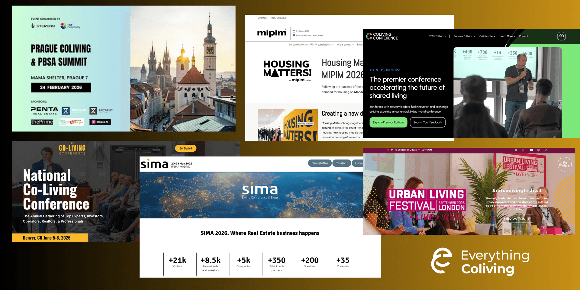 Coliving Conferences and Events in 2026